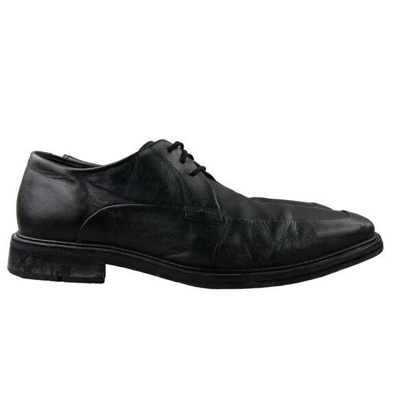 Cole Haan Men's Size 8.5M Nike Air Jackson Black Leather Lace-Up Oxford Shoes - Picture 1 of 13